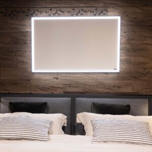 infrapuna küttepaneel koos LED valgusraamiga