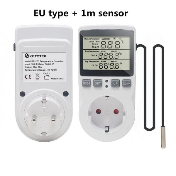 Ketotek temperatuuriregulaator pistikanduriga - Image 2