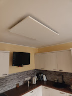 Redwell infrapuna küttepaneel 600W paigaldatud lakke