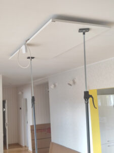 töövõtted lakke paigaldamisel